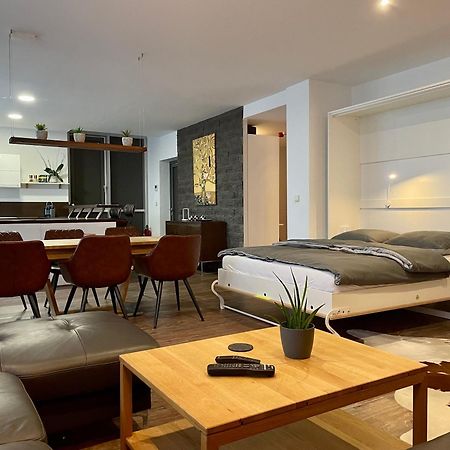Apartment Leipzig Waldstrassenviertel Loft Terrasse, Redbull Arena المظهر الخارجي الصورة